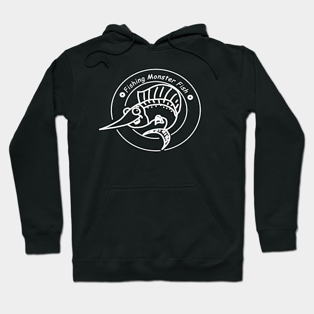 Fishing Monster Fish T shirt Hoodie by nurudi